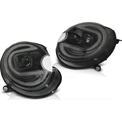 Faros BMW MINI (COOPER) 2006-2014 - LED NEGRO