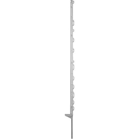 SMART Pfahl, Bund zu 5 Stück, weiß145 cm mit 13 Ösen (1/4)