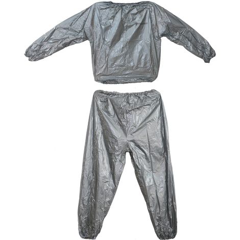 Tuta da allenamento MASTER "sauna" argento - taglia L