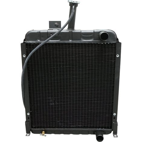 Radiatore raffreddamento acqua a 3 file di celle per Case IH serie 85, 95 codice OEM 150-271, 1536373C1 Breckner Germany (1/5)