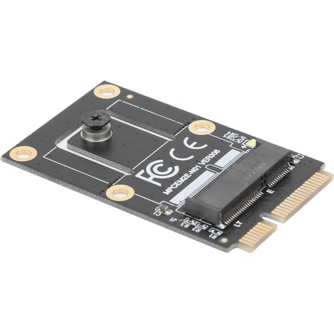 Adaptateur PCIe Mini vers M.2 pour Carte WiFi Bluetooth Intel AX200, AX201, 9260, 8265