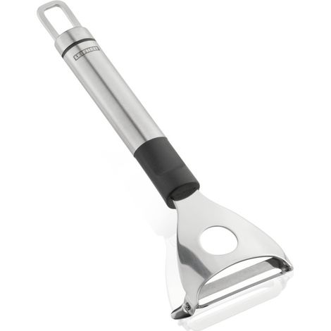 Leifheit 03158 Gemüse Y-Schäler Schwarz, Edelstahl