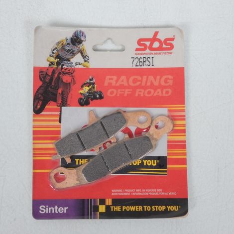 sbs Bremsbelag für Motorrad kawasaki 85 kx kleine Räder nach 2001