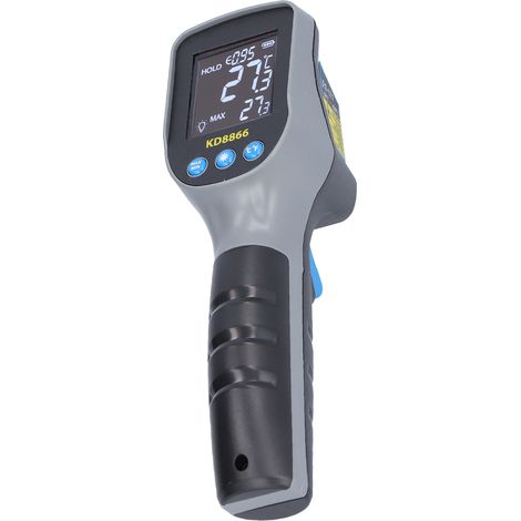 Thermomètre infrarouge industriel sans contact, durable, portable, petit, haute précision KD8866 (1/5)