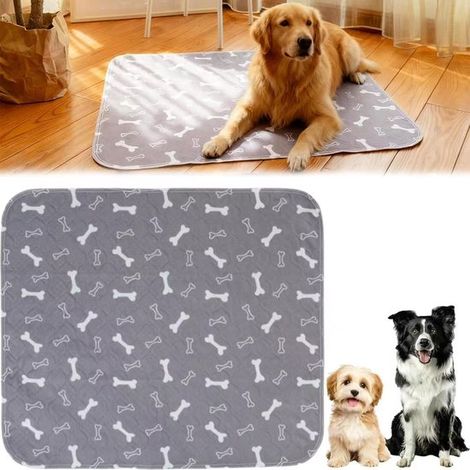 Alèses pour animaux, alèses pour chiens, alèses réutilisables, absorbantes et lavables pour chiots, anti-fuites (1/4)