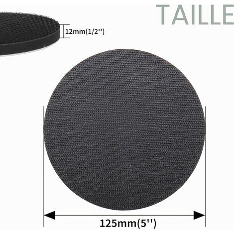 125 mm Soft Foam Round Interface Pad (1/3)