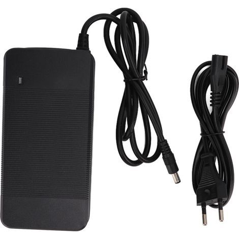 Chargeur de batterie au lithium 42V 3A, compatible avec les scooters électriques (prise 100240VEU). (1/5)
