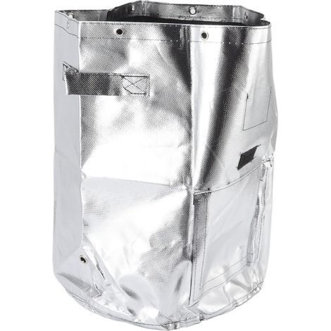 Silver potato growing bag, leakproof and openable planting bucket for plants, vegetables and flowers, size M, 26 litres (7 gallons) (1/5)