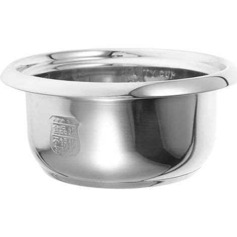 Cuve Intérieure En Acier Inoxydable Antiadhésive Pour Cuiseur À Riz 9.06 Pouces Compatible Avec Plusieurs Modèles Pour Cuisson Uniforme De Riz Et Légumes (1/5)