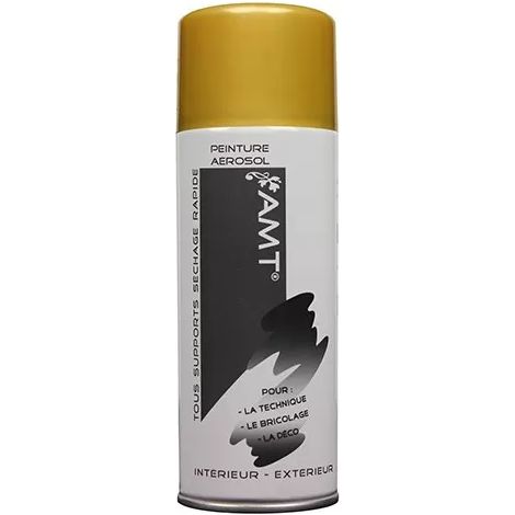 AMT Aérosol Effet métallisé Or (BPA50) 0,330 L