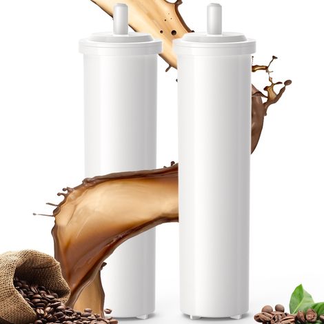 Lot de 2 filtres à eau de rechange compatibles avec les machines à café, PLA930M - Filtre à eau en résine pour machine à café (1/5)