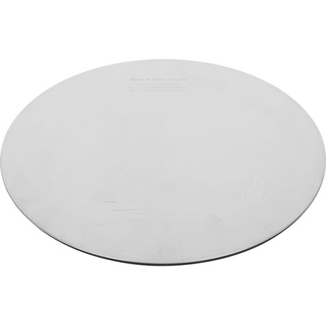 Plateau rond à sushis innovant en acier inoxydable 304 pour gâteaux et desserts, idéal pour la cuisine et les restaurants. (1/5)
