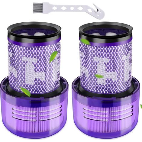 V12 Filtres pour Dy.son V12 Detect Slim Absolute Extra Pro Plus Motorhead Complete Total Clean Aspirateur Filtre Pièces de rechange  DY-971517-01 (2V12 Filtre) (1/5)