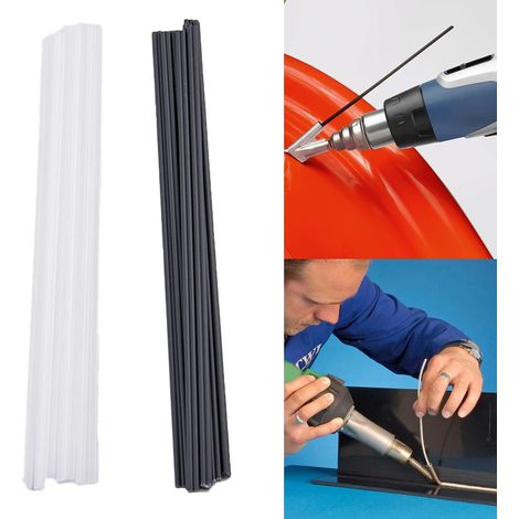 Tiges Soudage,20pcs Baguette Soudure,Fils à Souder,Baguette Soudure Plastique,Baguette Soudure PVC,Tige de Soudage Plastique,Outil de Soudage Sticks,pour Le Soudage en Plastique (1/5)