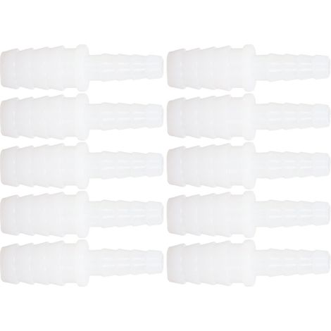 10-teiliges Schlauchverbinder-Set mit PE-Rohrverbinder, Reduzierstücken und Durchgangsverbindern (1/5)