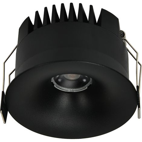 Spot encastré rond noir Ø7cm LED 7W CCT Light Prestige (1/5)