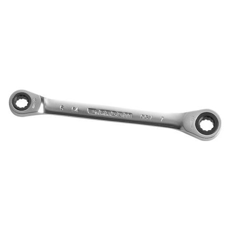 Facom – Clé mixte 22 x 24 mm – Longueur 260 mm – Double terminaison – Pour espaces confinés – Usage professionnel (1/7)