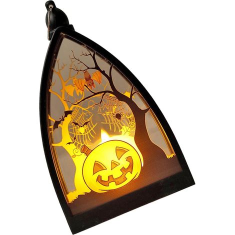 Lampe de table extérieure d'Halloween à LED à couleurs changeantes pour jardin et terrasse (1/4)