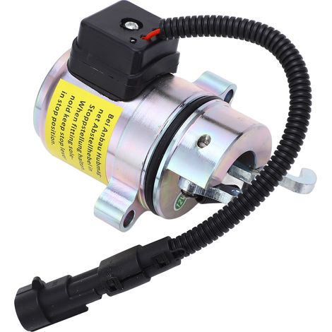Électrovanne d’arrêt carburant 0427‑2956, vanne de coupure moteur de remplacement pour Deutz F2L2011 BF3L2011 D3L2011 F3L2011 (1/5)