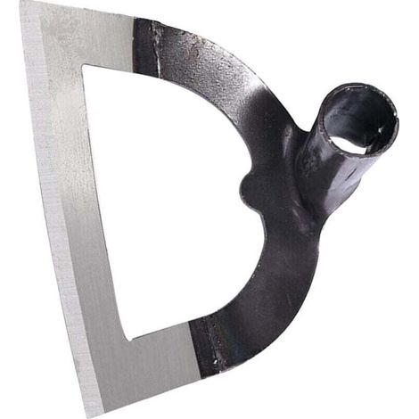 Zappa da giardino in acciaio inox, zappa cava, zappa per diserbo, testa di ricambio, pala da giardino, orto, attrezzi da giardinaggio per piantare, 14,9 cm -Crezuo