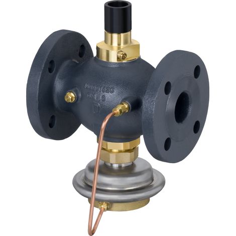 Danfoss Vol,-stromregl, mit Stellv, AVQM DN40, Kvs 20,0, PN25, GGG-40,3, Flansch, 003H6757 (1/3)