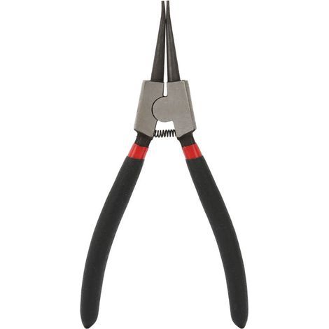 Pinces à circlips externes droites en acier carbone avec poignées caoutchoutées multifonctionnelles SK‑112‑7D 175mm (1/5)