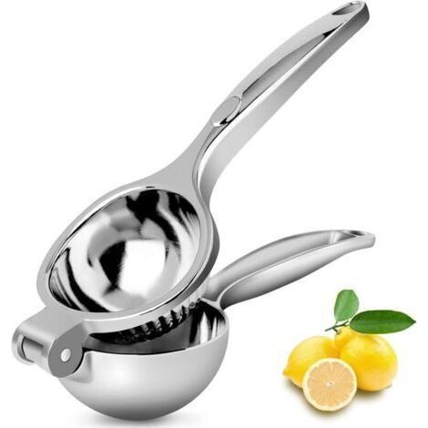 Lemon squeezer, manual lemon squeezer, citrus squeezer with comfortable handle, sturdy, for squeezing lemons, citrus fruits, easy to clean (1/5)