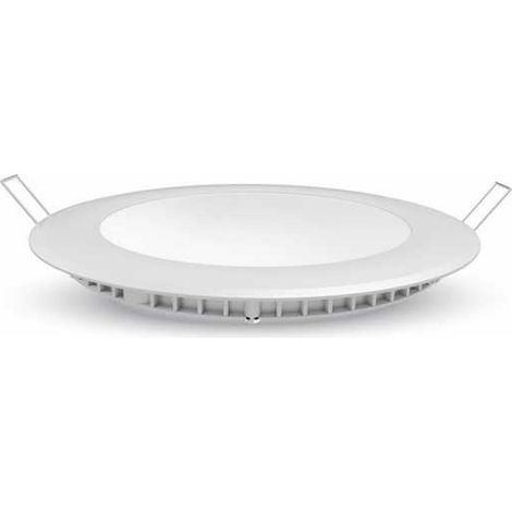 18W LED SMD Downlight-Panel rund 3000K 1350LM 120° + Driver - 4860