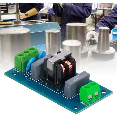 Filtre EMI, un outil puissant pour améliorer la qualité sonore prise de filtre module de filtrage EMI filtrage de l’alimentation 220 V. (1/5)