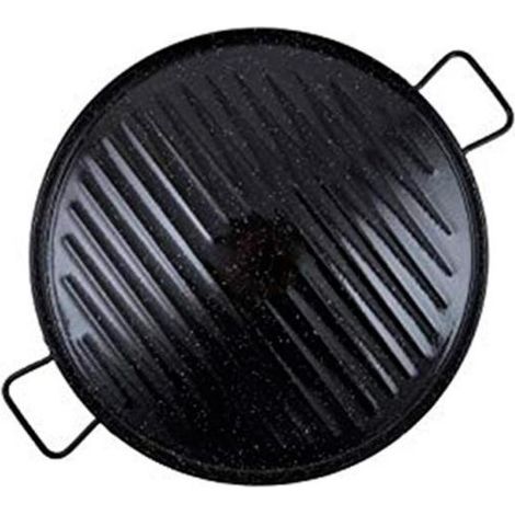 GARCIMA plancha asar grill esmalte 46 cm , Plancha asar grill esmalte 46 cmFabricada en acero de alta calidadEsmaltada par mejor limpiezaPerfecta para cocinara a gas o (1/5)