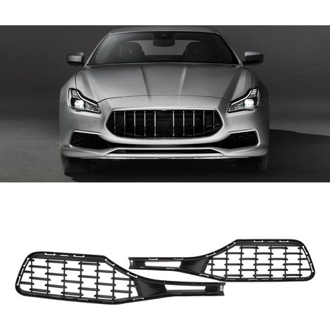 (T06) Ein Paar untere Frontstoßstangengitter 673006996 673007007 für Maserati Quattroporte M156 2017-2020 (übergroß) (1/5)