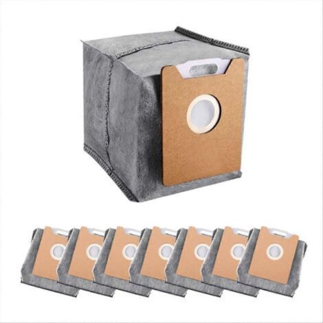 Paquete de 8 bolsas para el polvo para la barredora Eufy G40/G40 Hybrid: accesorios diseñados para durar y funcionar de manera eficiente. (1/5)