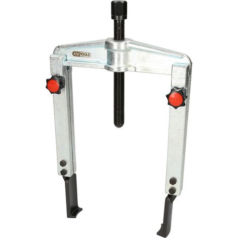 KS Tools Schnellspann-Universal-Abzieher 2-armig mit schlanken und verlängerten Haken, 25-130 mm, 200 mm (1/2)
