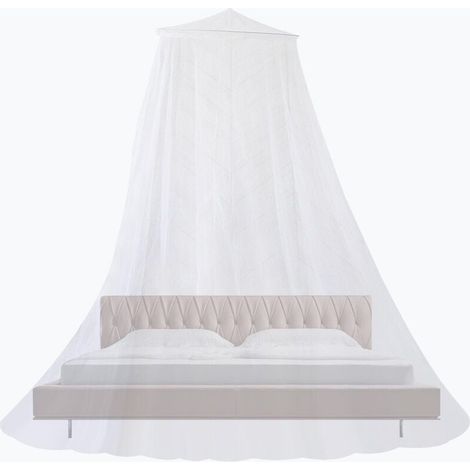 YMYNY Moskitonetz Groß für Babybett, Moskitonetz für Drinnen oder Draußen, Geeignet für Babybett, Weiß (1/4)
