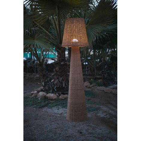 New Garden LOLA Stehlampe Außenbereich Natur 165 cm