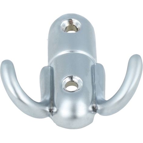 Kleiderhaken Wandhaken mattes Chrom Handtuchhaken Huthaken aus Metall (1/4)