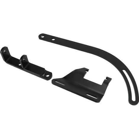 Ensemble de 3 supports d'alternateur SWP en acier noir pour moteurs SBC Small Block 265 283 305 327 350 383 400 (1/5)