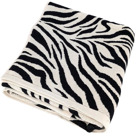 Drap de bain absorbant coton ZEBRA Zèbre 100x150 cm (1/5)