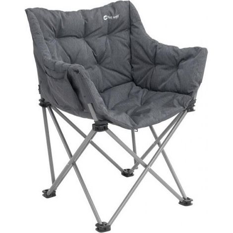 Outwell 470474 silla de camping y taburete 4 pata(s) Negro, Gris (1/5)
