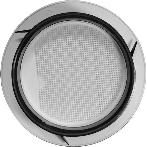 Rejilla de ventilación AIDUCHO con mosquitera, salida de aire de plástico (200 mm) (1/4)