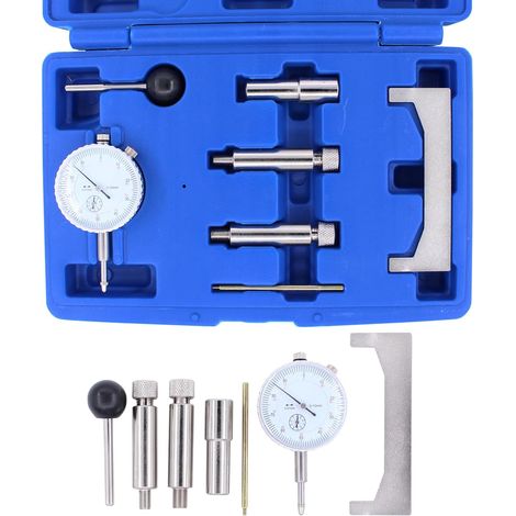 Einstellwerkzeugsatz für Einspritzpumpe, Messuhr, Starthilfe für Dieselpumpen, Adapter für Dieselmotoren, Kraftstoffdruckmesser, statischer Regler, Einstellanzeige, Werkzeugsatz für Dieselmotoren, pas (1/5)