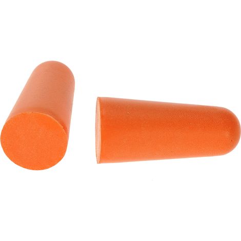 Lärmschutzstöpsel aus PU-Schaum (200 Paar) - Orange - PORTWEST