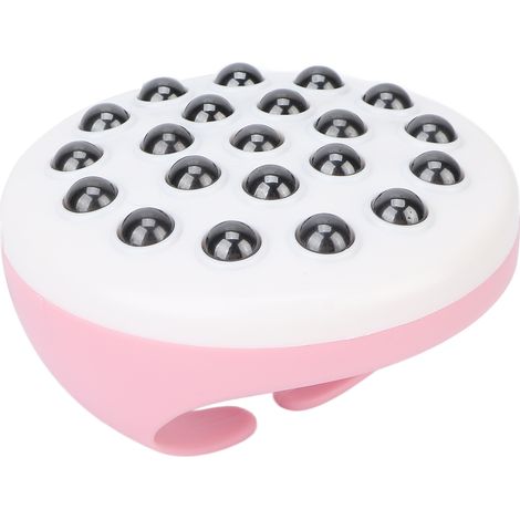 Brosse de massage à billes magnétiques, masseur à billes rotatives à 360 degrés, brosse méridienne, brosse scorpion, brosse à huiles essentielles, masseur pour jambes. (1/5)