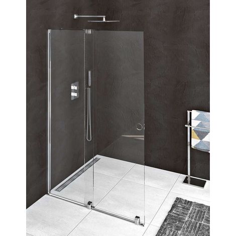 Polysan Modular Shower - Duschabtrennung 160 cm, mit Schiebesystem, Klarglas MS5-160