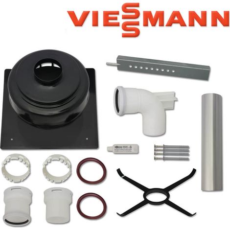 Basispak.Schacht Flex 80/88 Edelst/PPs  von Viessmann - 7452179