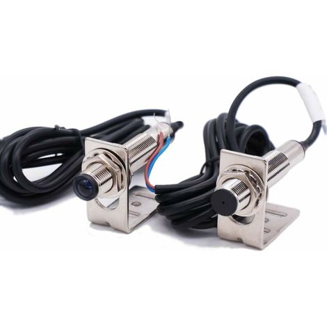1 pair 0-20M NPN unidirectional reflection optical photoelectric sensor no photoelectric switch