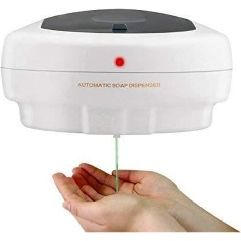 Bardusch-Distributeur automatique de savon pour les mains sans contact, montage mural avec capteur à pile, distributeur de savon pour pompe (1/4)