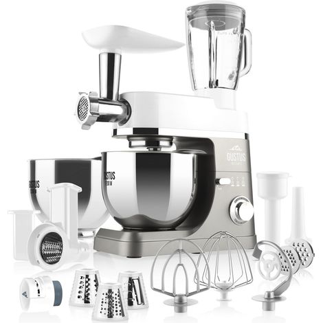 ETA Gustus Maximus IV robot de cocina plata y gris (1/3)