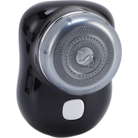Mini tondeuse électrique portable avec affichage numérique, de poche et rechargeable, idéale pour les voyages (noire). (1/5)