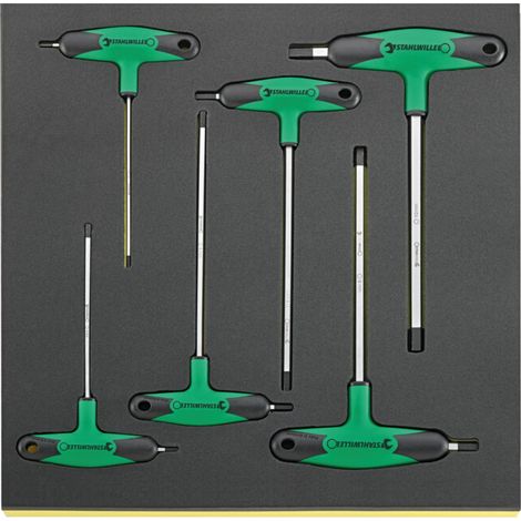 TCS 10768-2K/6 Tournevis coudés en plateau TCS (1/2)